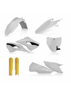 KIT PLÁSTICOS COMPLETO ACERBIS HUSQVARNA TE / FE 2014 - 2015 - COR ORIGINAL